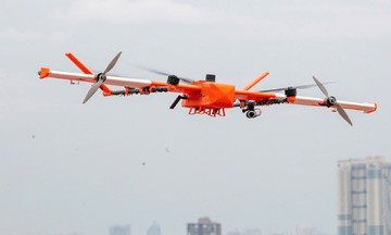 Using unmanned aerial vehicles to transport medicine and samples to hospitals