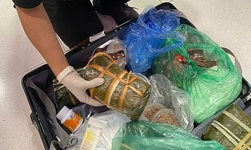 Service dog detects Vietnamese passenger carrying pork sausage into Thailand