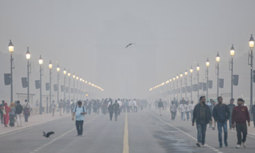 Fleeing the world's most polluted capital