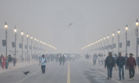 Fleeing the world's most polluted capital