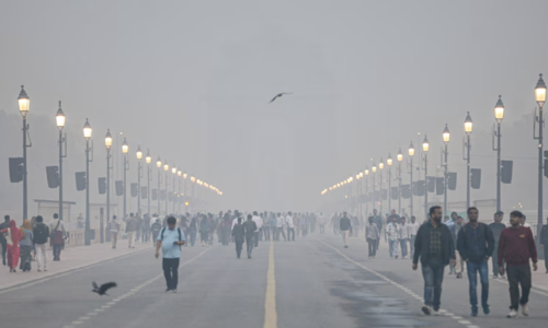 Fleeing the world's most polluted capital