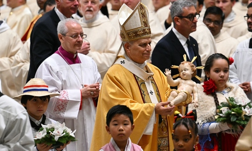 Pope Leo XIV presides over first Christmas Mass
