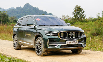 Geely brings its full product lineup to Vietnam's largest auto show