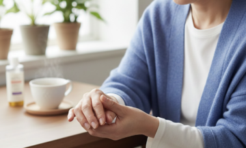 Symptoms of rheumatoid arthritis across stages