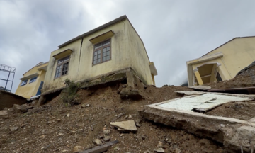 School on Ngoc Linh mountain, damaged by landslide, awaits new construction