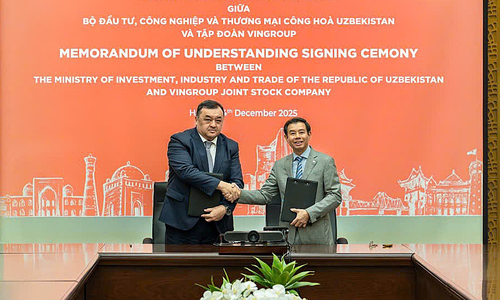 Vingroup expands investment in Uzbekistan