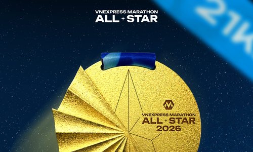 VnExpress Marathon All-Star 2026 unveils 'essence of the race' medal