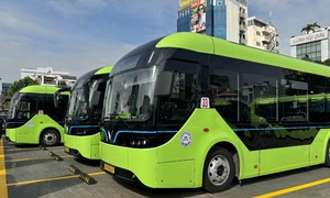 Nearly 60 CNG buses in Ho Chi Minh City replaced by electric vehicles