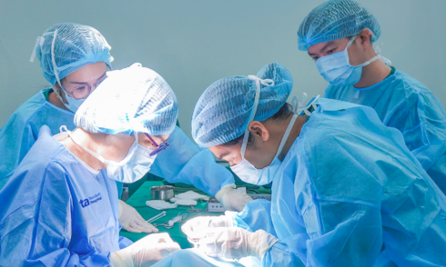 Strabismus surgery for a 4-year-old girl