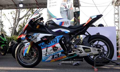 Multi-billion dong motorcycle fleet at Vietnam Mobility Show 2025