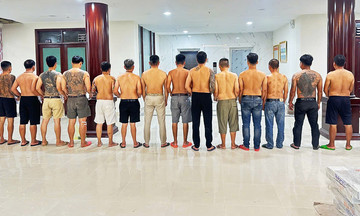 Police operation targets gangster group, seizing 10,000 rounds of ammunition