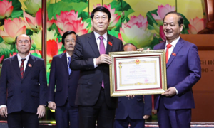 Phu Cuong group chairman receives labor hero title