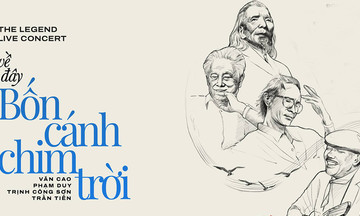 "Ve day bon canh chim troi" show postponed at the last minute