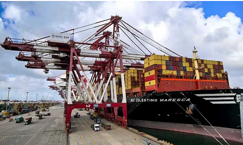MSC and Shandong Port open container yard in Qingdao