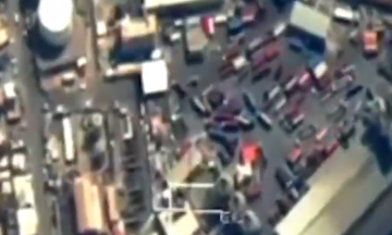 Saudi Arabia airstrikes Yemen port, warns UAE