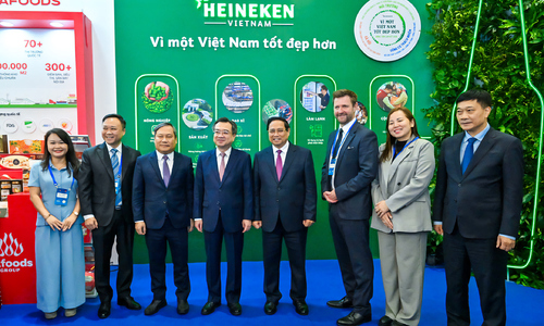 Heineken Vietnam's three pillars of sustainable development strategy