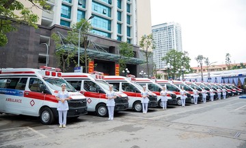 Vingroup completes phase one of 1,000 billion VND out-of-hospital emergency project