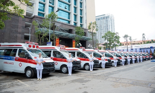 Vingroup completes phase one of 1,000 billion VND out-of-hospital emergency project