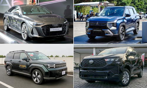 5 car models launched to Vietnamese customers in the final month of the year