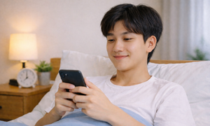 How long after myopia surgery can one use a phone?