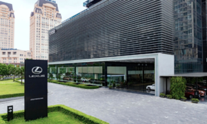 Inside Lexus Thang Long showroom, which has served 10,000 customers