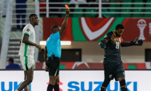 team uses three goalkeepers in one africa cup match