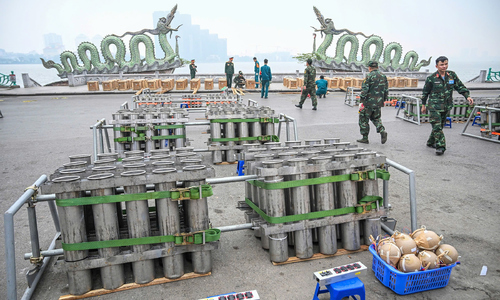 hanoi, ho chi minh city prepare firework displays for new year