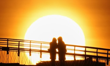 People worldwide welcome the first sunrise of 2026