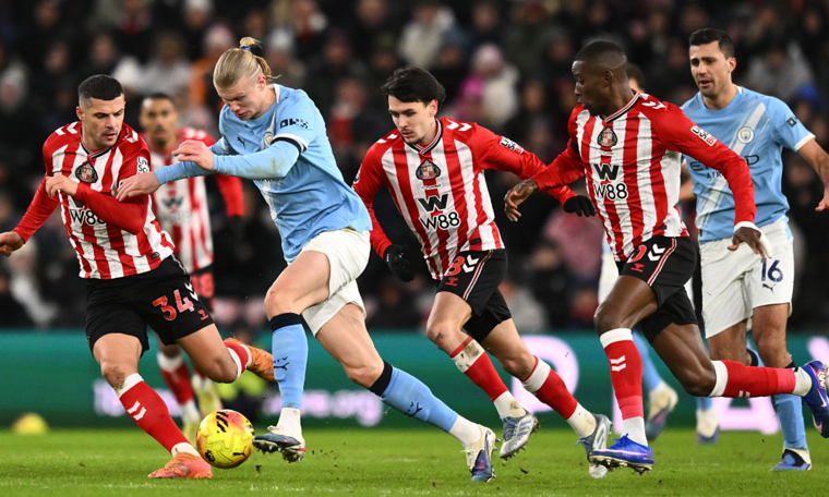 Man City draw with premier league newcomer