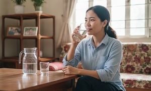 How much water should pre-dialysis kidney patients drink?