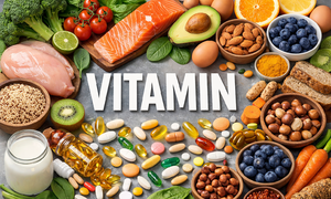 What vitamin deficiencies commonly cause hair loss?