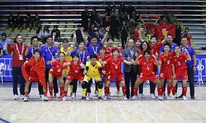 Vietnam receives two nominations for world futsal awards