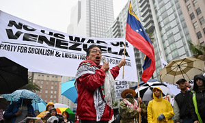 Protests across the US condemn arrest of Venezuelan president