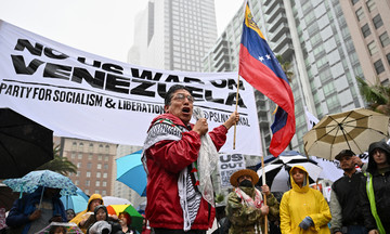 Protests across the US condemn arrest of Venezuelan president
