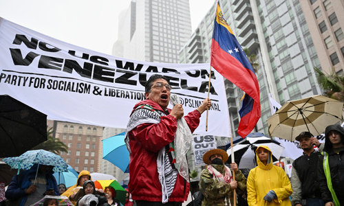 Protests across the US condemn arrest of Venezuelan president
