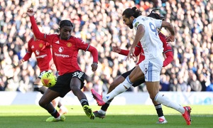 Man Utd draw with Leeds in Premier League