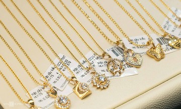 Domestic gold reverses course, rising 3,5 million dong per tael