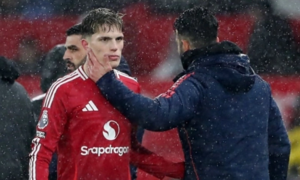 Garnacho likes post on Man Utd sacking Amorim