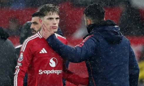 Garnacho likes post on Man Utd sacking Amorim