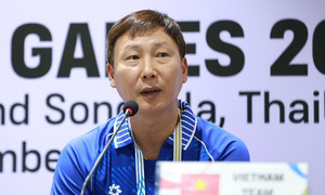 Coach Kim Sang-sik holds press conference ahead of AFC U23 Asian Cup 2026 finals