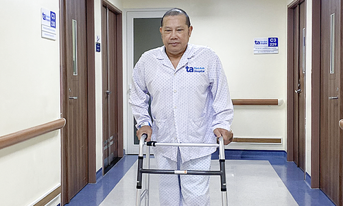 From the US to Vietnam for complex spinal surgery