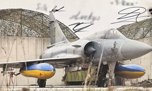 Ukraine's Mirage fighter jet equipped with over USD 2 million missile
