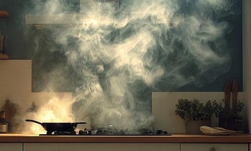Kitchen smoke: a silent danger in many homes
