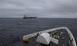 US seizes Russian-flagged oil tanker after weeks of pursuit