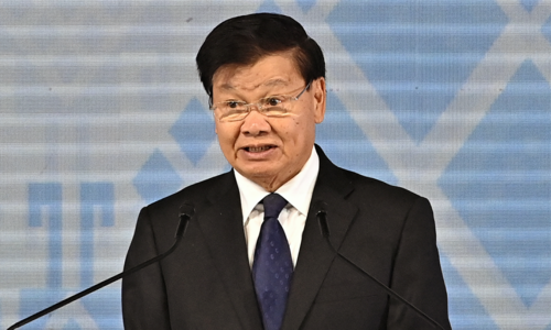 General Secretary To Lam congratulates Lao General Secretary on re-election