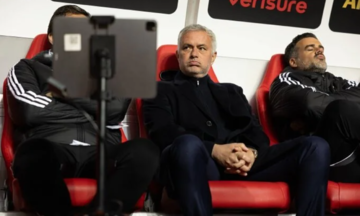 Mourinho blames players after Benfica's defeat