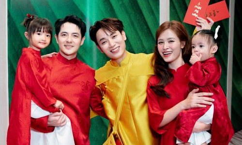 Stars featured in Truc Nhan's Tet music video