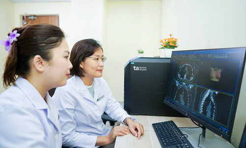 Breast cancer in her twenties