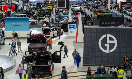 US auto show features only one new vehicle debut