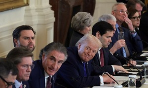 Trump urges US oil companies to invest $100 billion in Venezuela